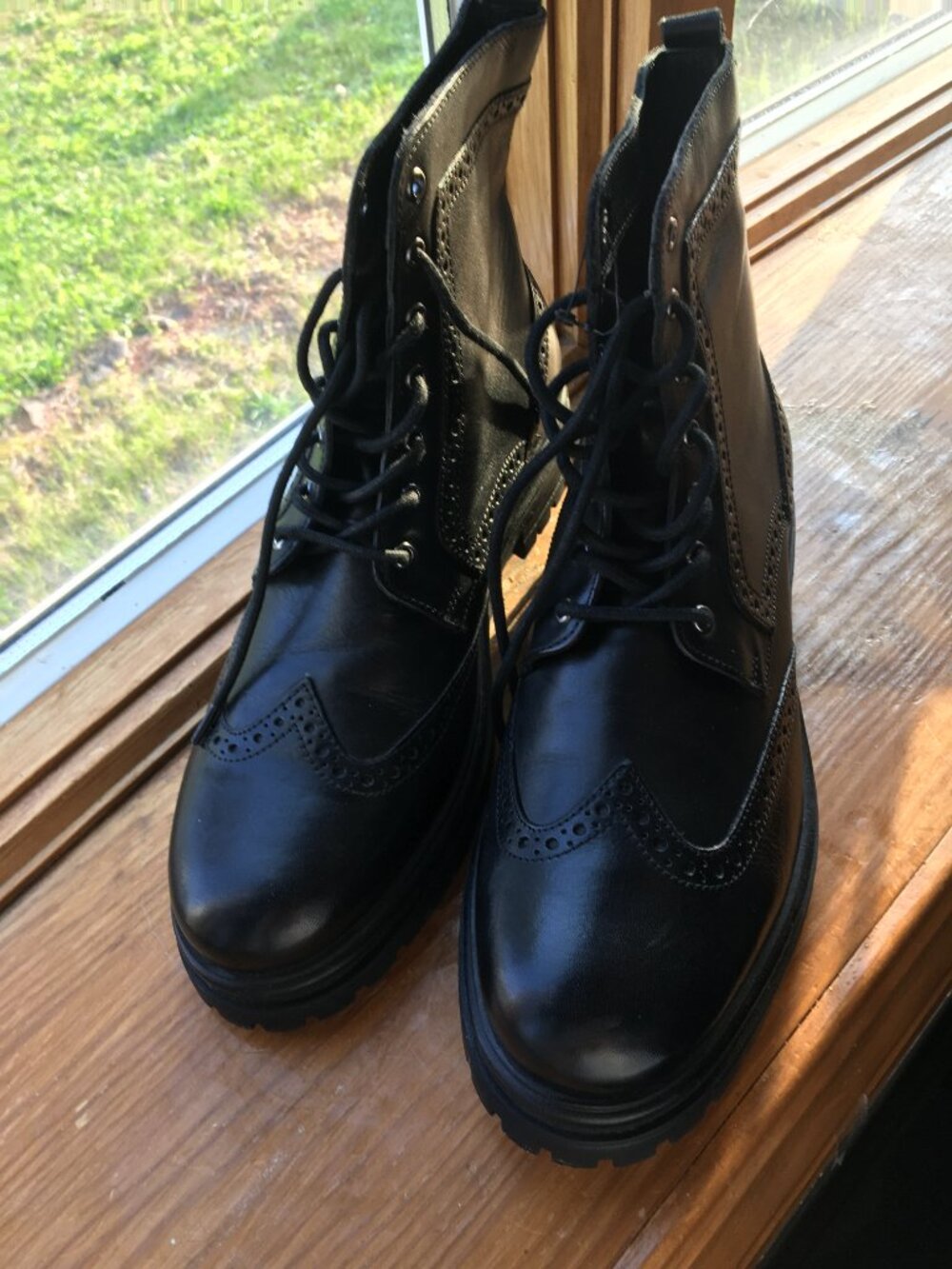 Express Men calf leather boots